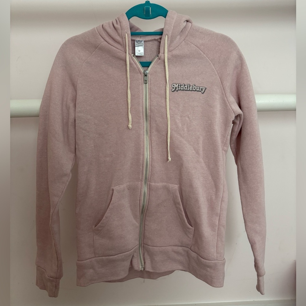 Alternative Apparel Blush Hoodie with Zipper